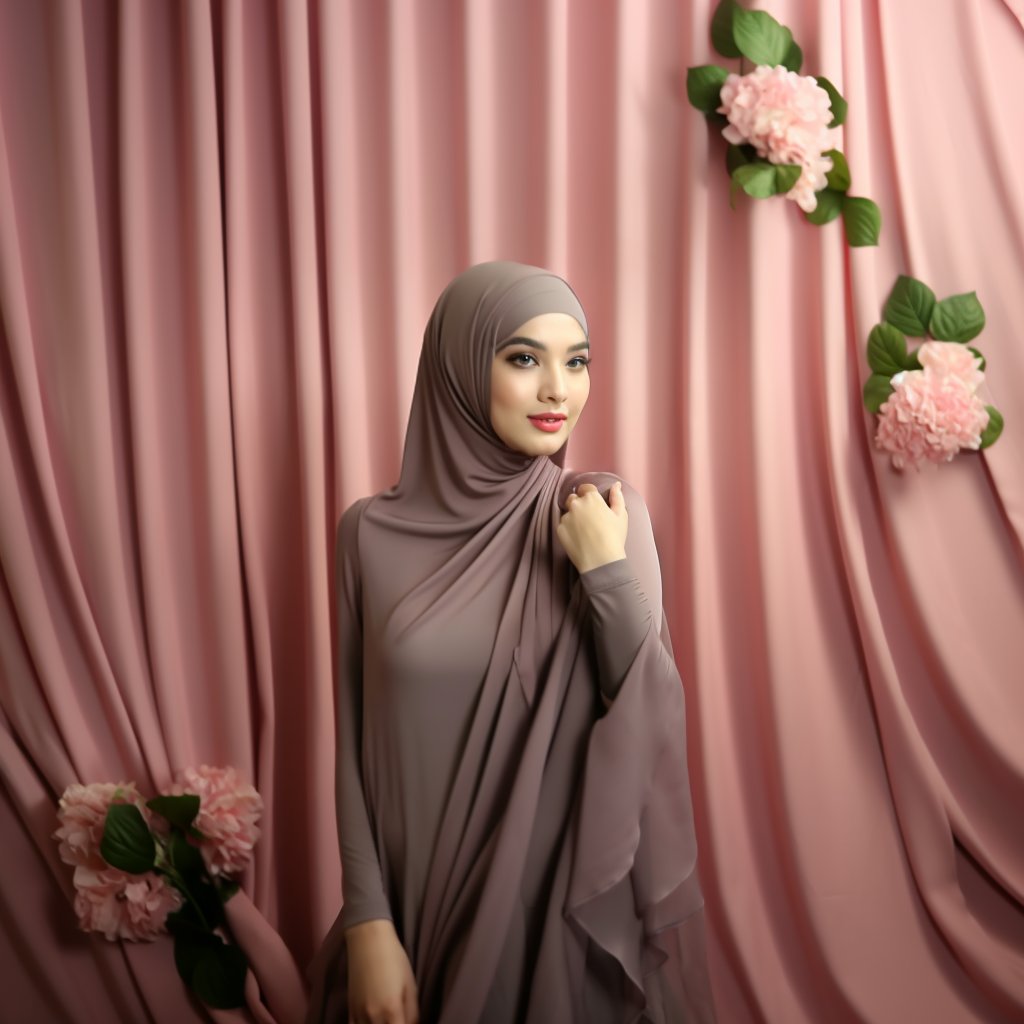 ELAF One Piece Long Hijab