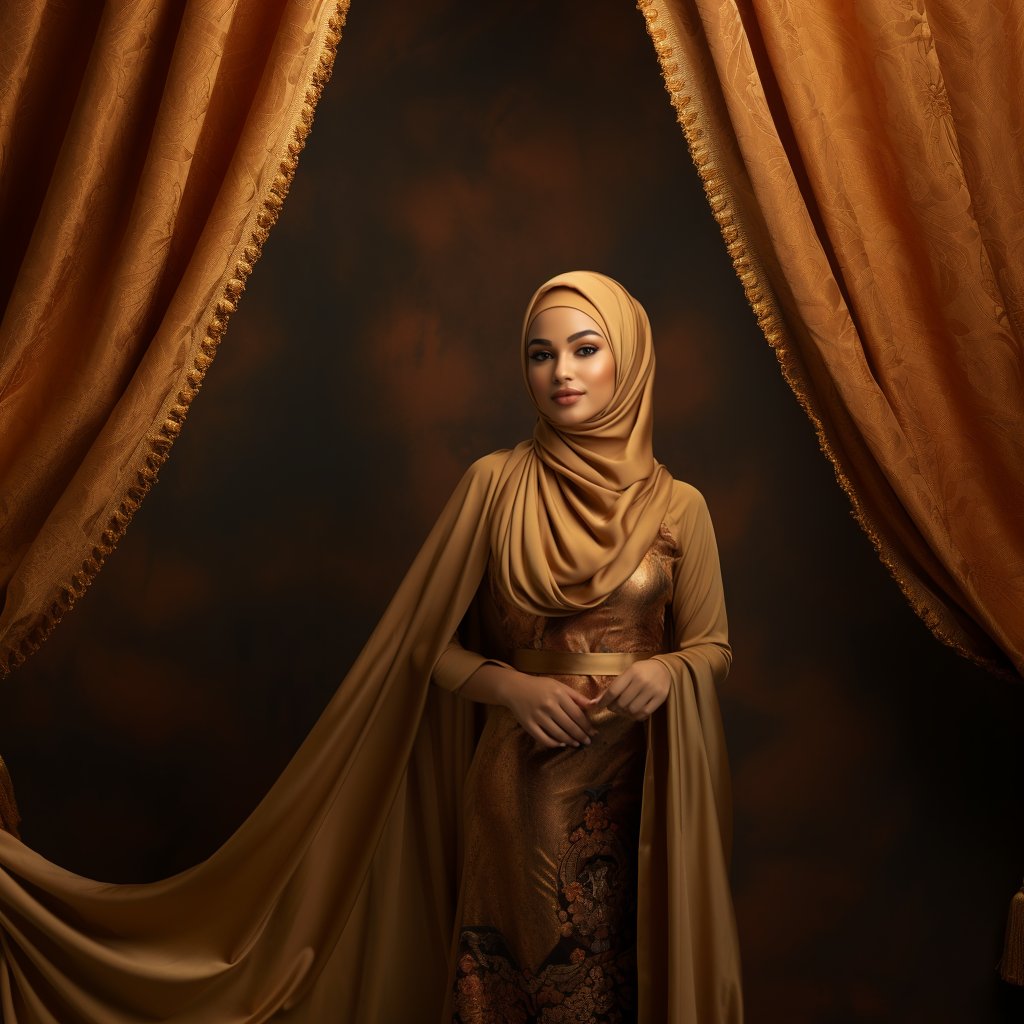FARAH Non-Slip Fabric Glorious Satin Shawls