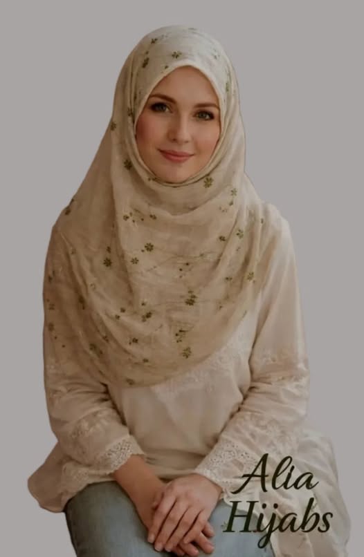 Wheat/Olive/Gold Cotton Shawl 1465