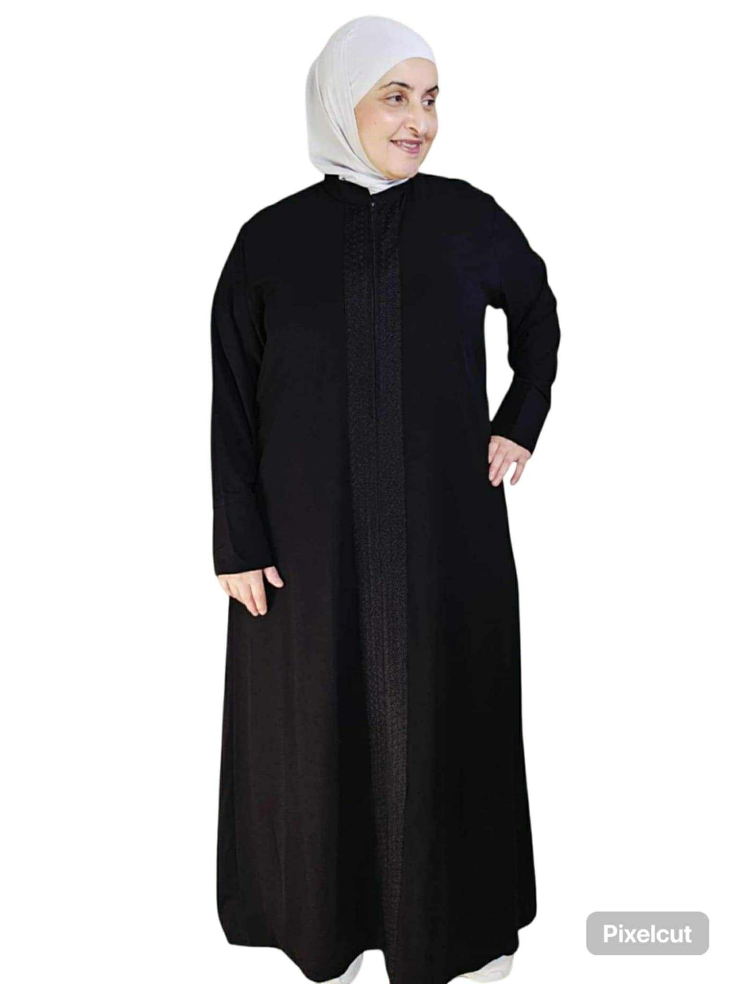 Ihram Woman's Black Galabiya