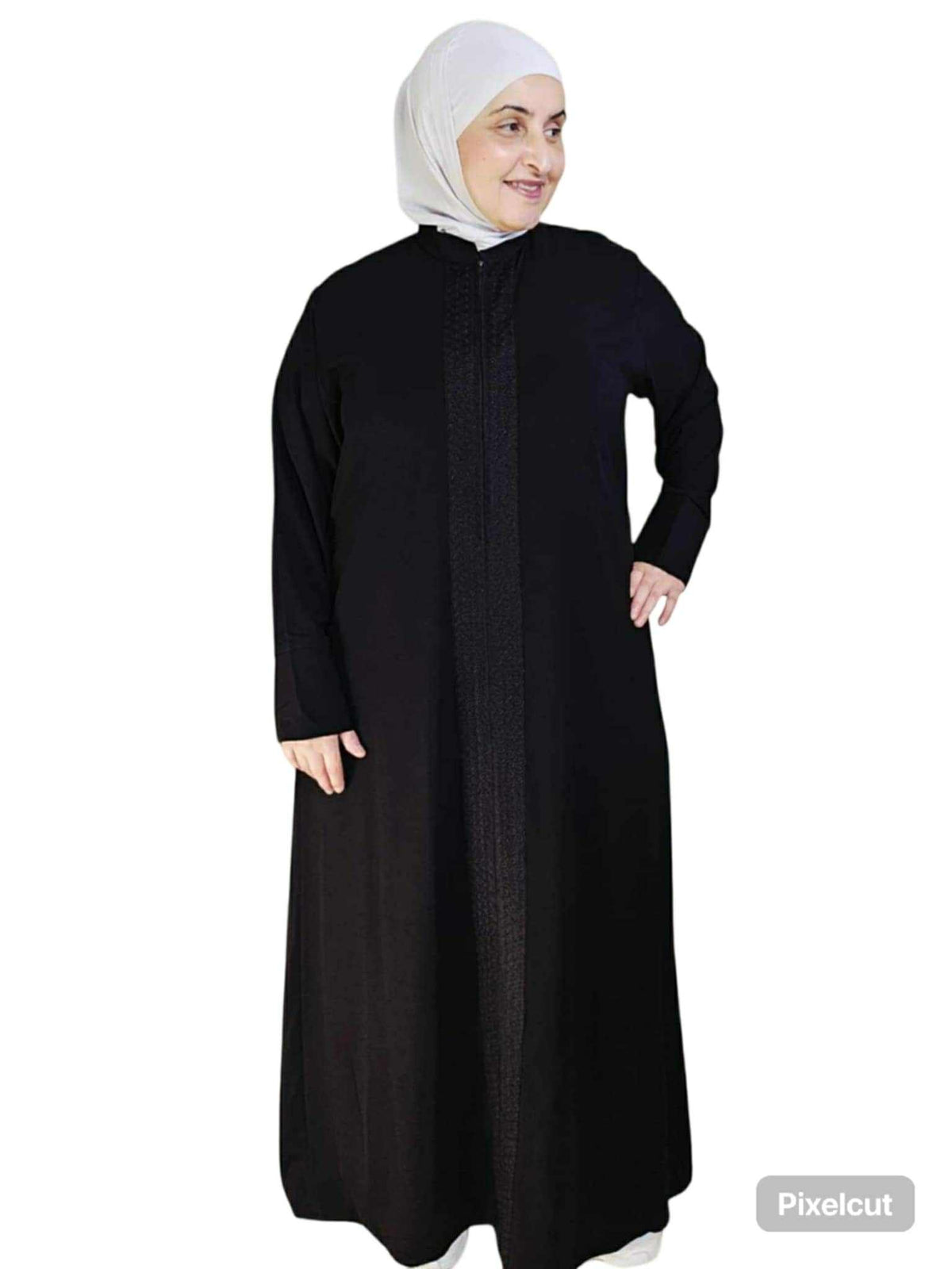 Ihram Woman's Black Galabiya
