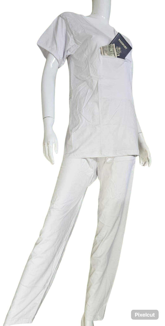 Ihram Woman's White Cotton Underwear Pants