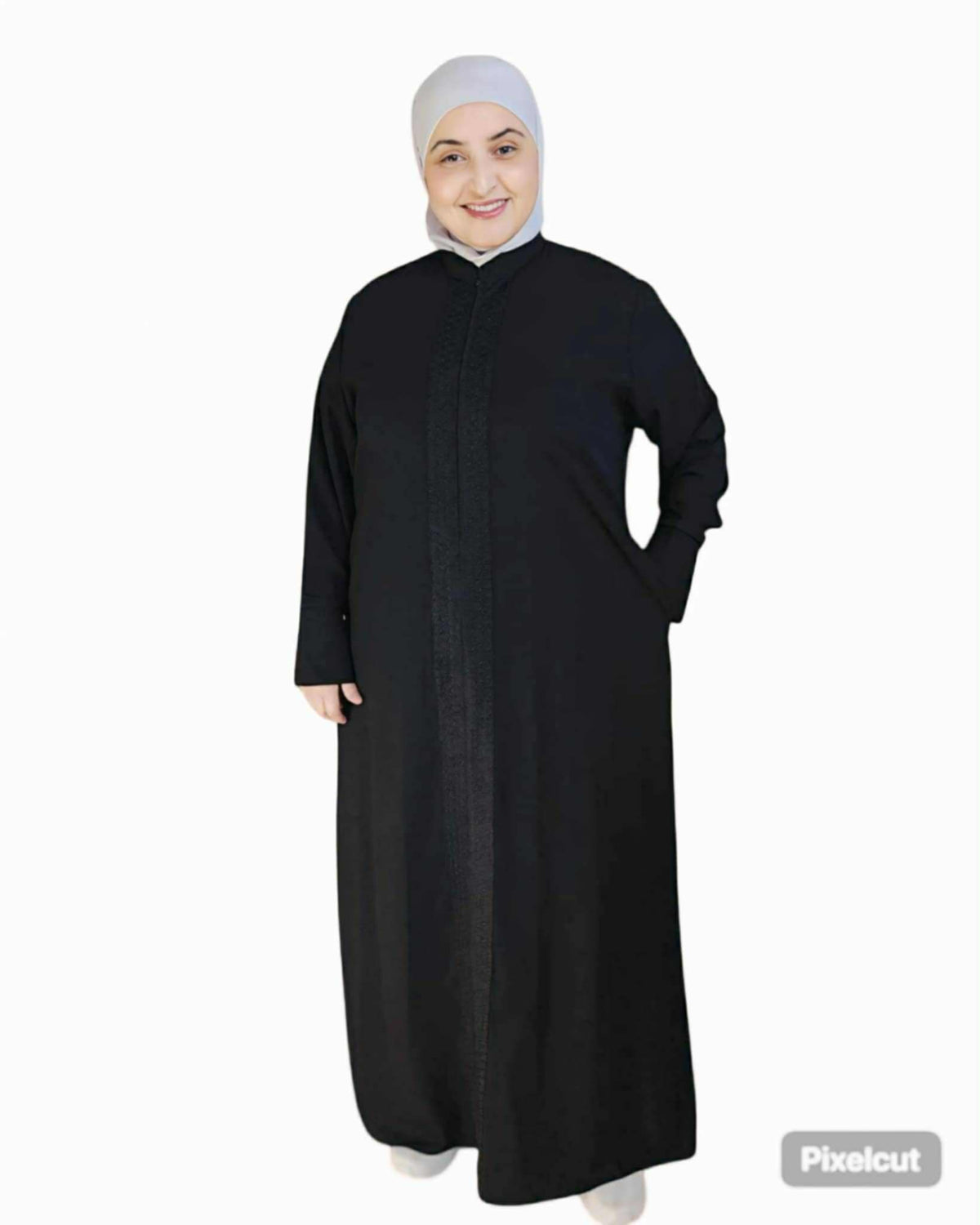 Ihram Woman's Black Galabiya