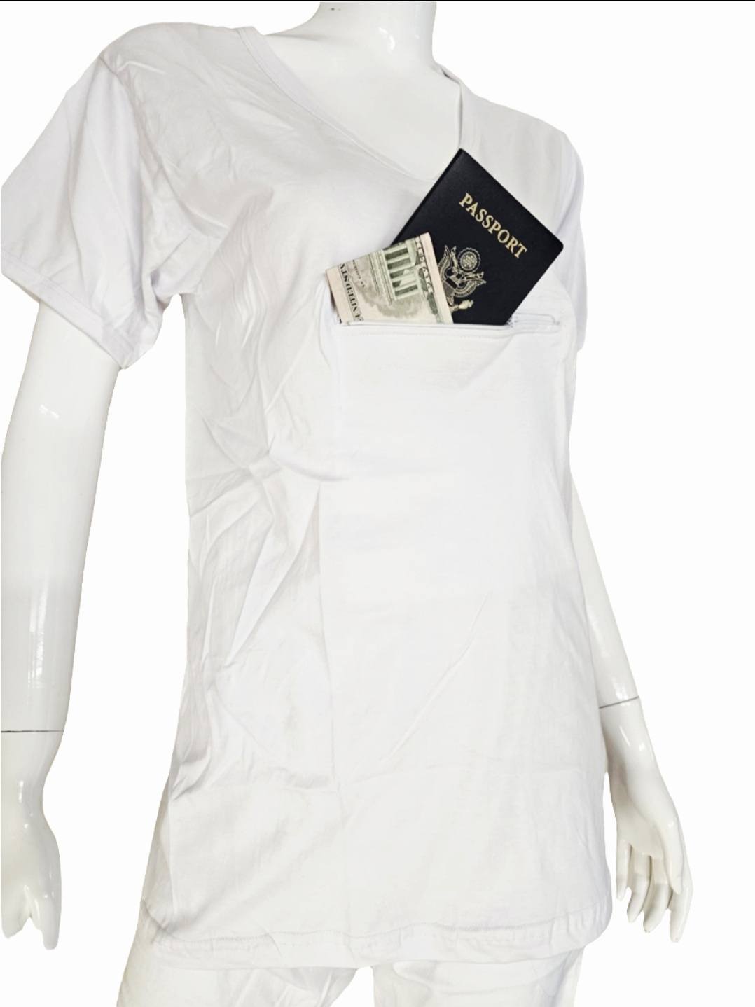 Ihram Woman's White T-Shirt