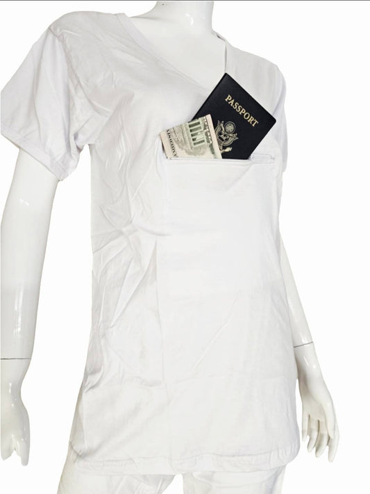 Ihram Woman's White T-Shirt