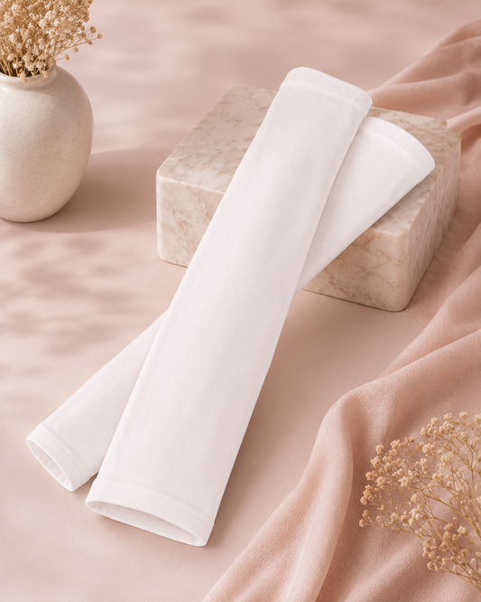 Off-White Full Arm Cover Cotton Sleeves FCS012004
