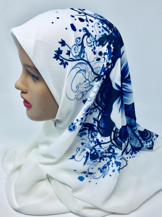 Georgette Scarf 010