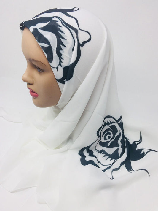 Georgette Scarf 017