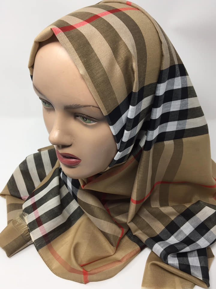 Colored Cotton Shawl 016