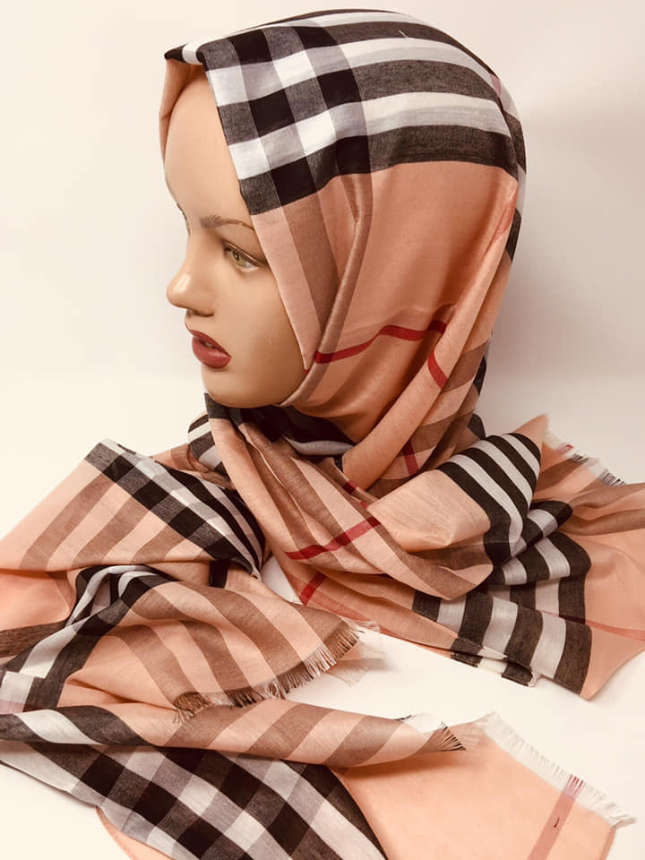 Colored Cotton Shawl 018