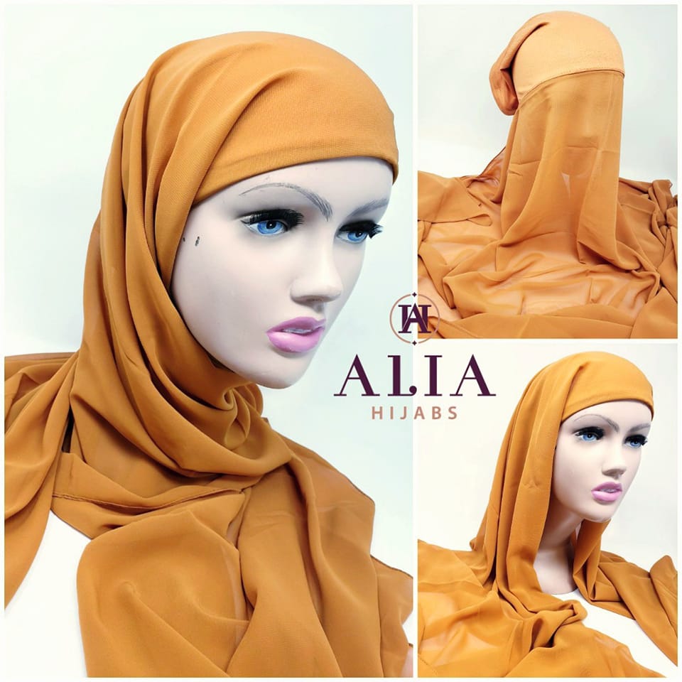Bronze Pin Less Instant Shawl PLIS-14