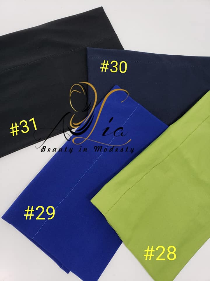 Black/Neon Green Lycra Headbands