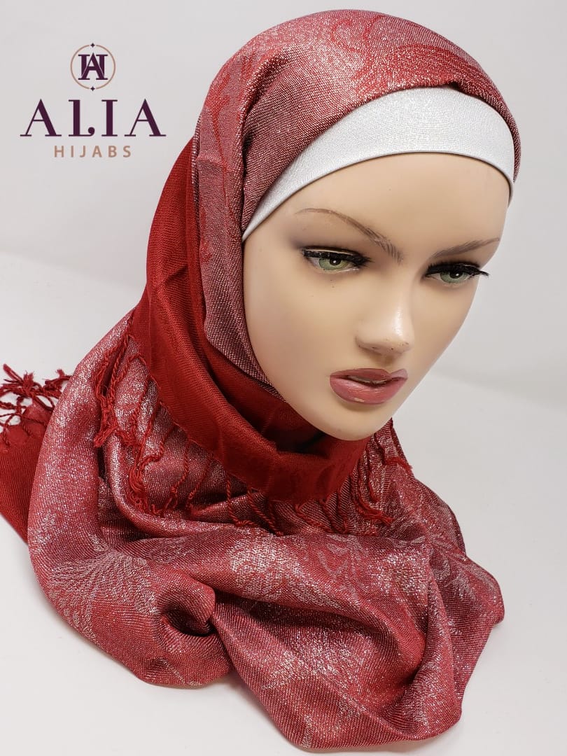 Shimmer Cotton Shawl # 11