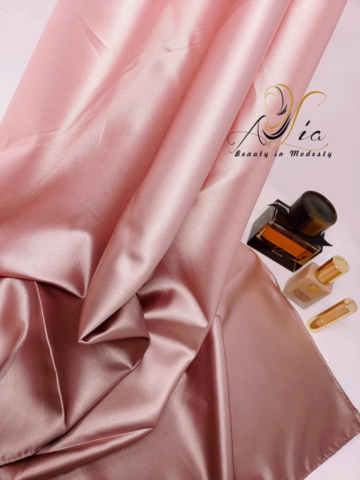 Wavy Colors Soft Satin Shawl  WS-07