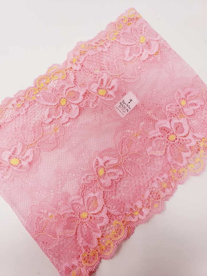 Pink Lace/Dantel Headband