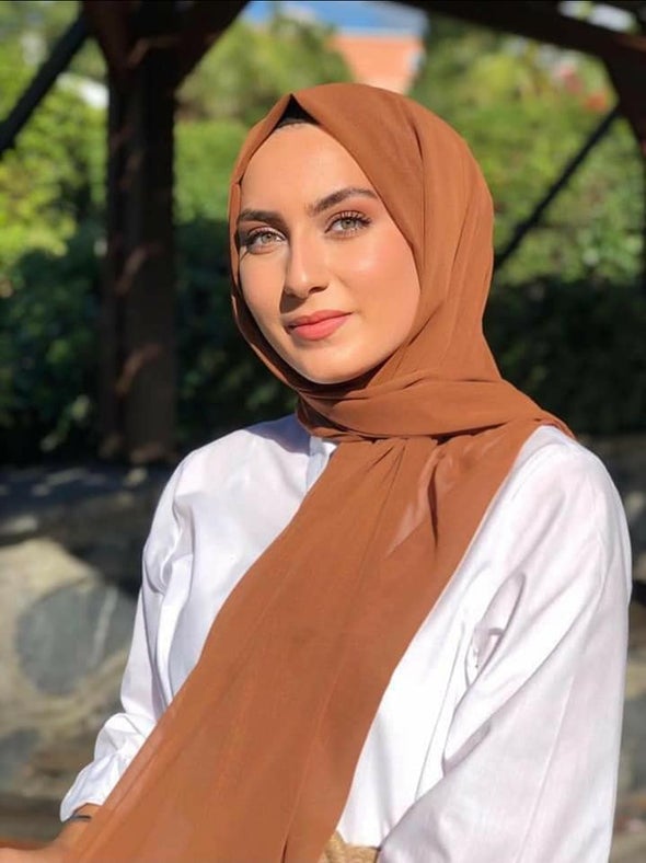 Plain Crepe Chiffon Shawls Group # 1