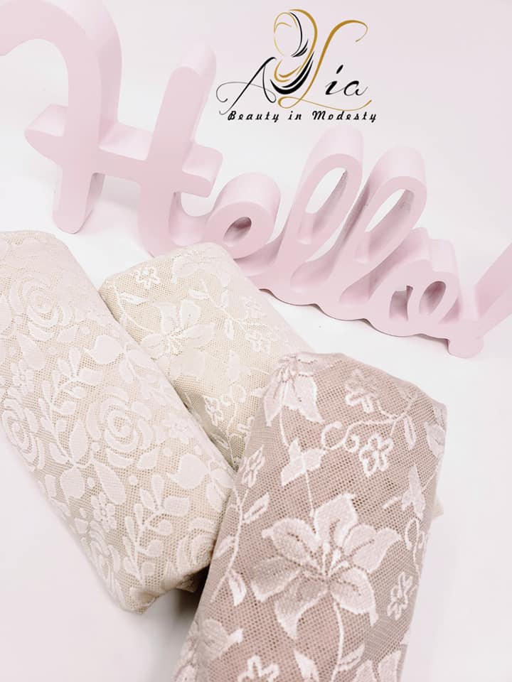 Nude Dantel Shawl LD-03