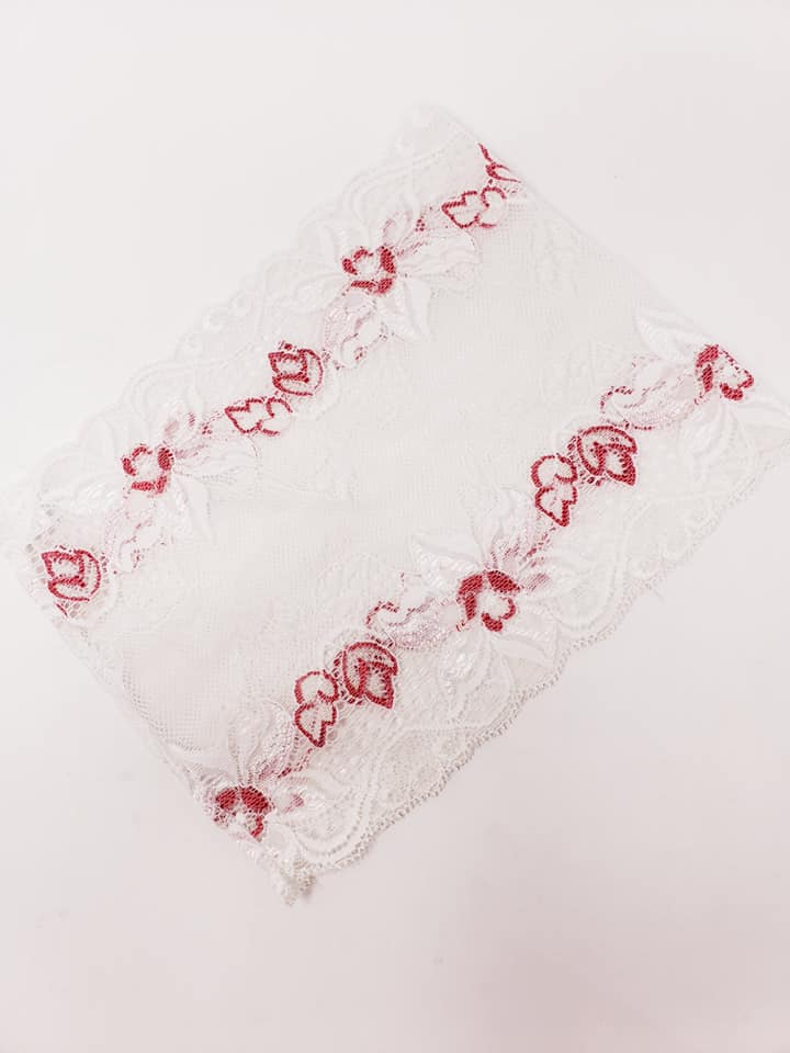 White Lace/Dantel Headband