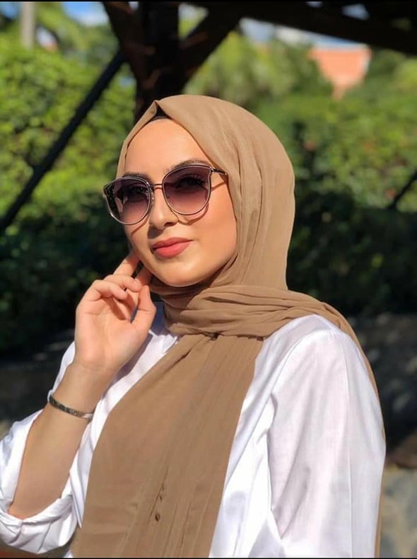 Plain Crepe Chiffon Shawls Group # 8