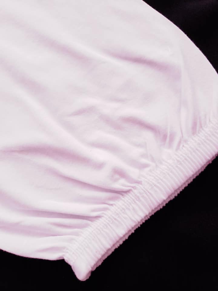 Small Size Women White Cotton Capri Leggings