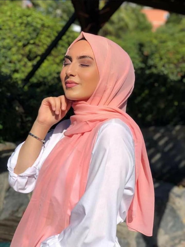 Plain Crepe Chiffon Shawls Group # 9