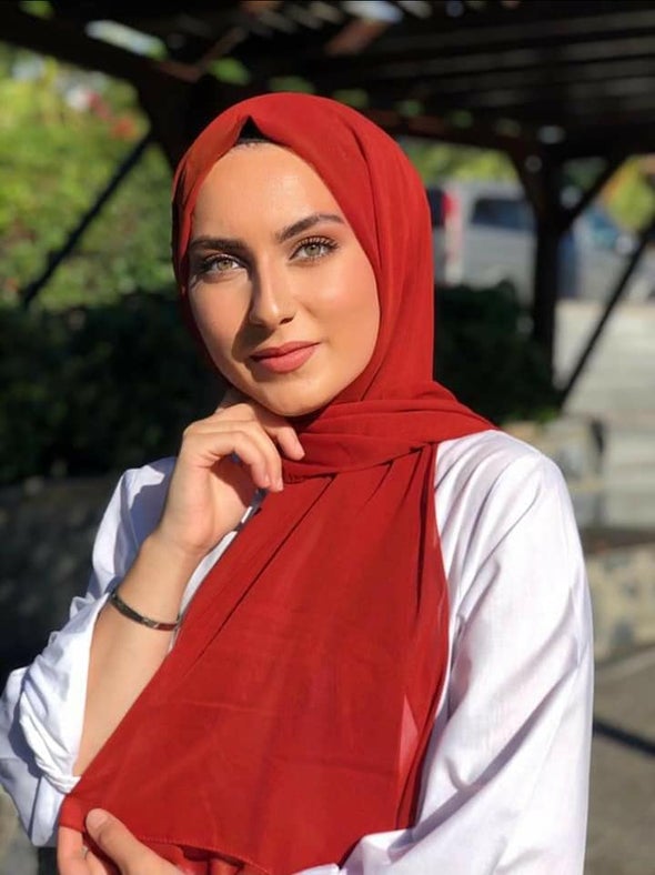 Plain Crepe Chiffon Shawls Group # 1