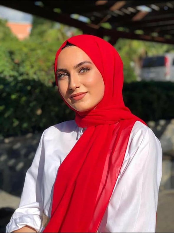 Plain Crepe Chiffon Shawls Group # 4