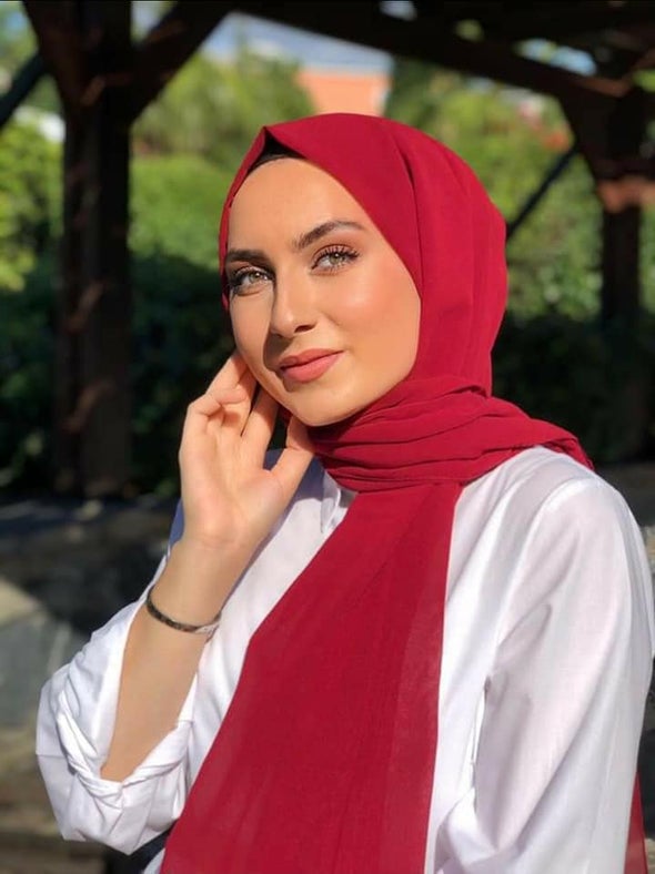 Plain Crepe Chiffon Shawls Group # 4