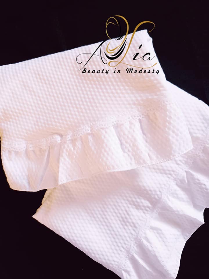 White 2 Pcs Prayer Clothes