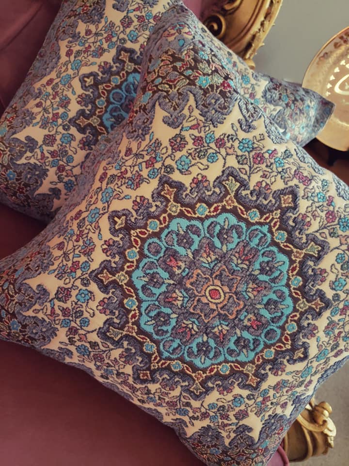 Gray Chanel Cushion Cover Set Of Two