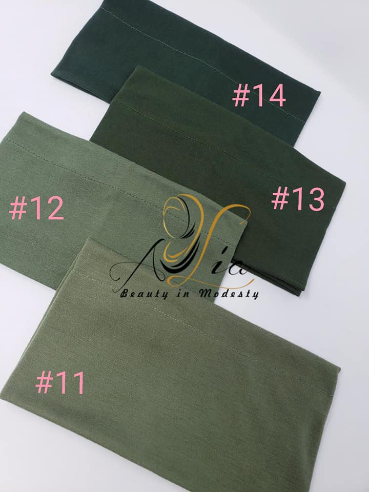 Basil Green/Arm Green/Pine Green/Dark Green