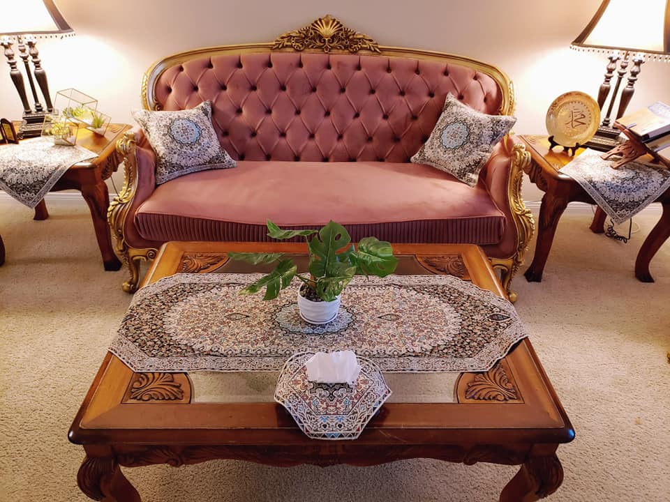 Light Beige Chanel Cushion Cover Set Of Two