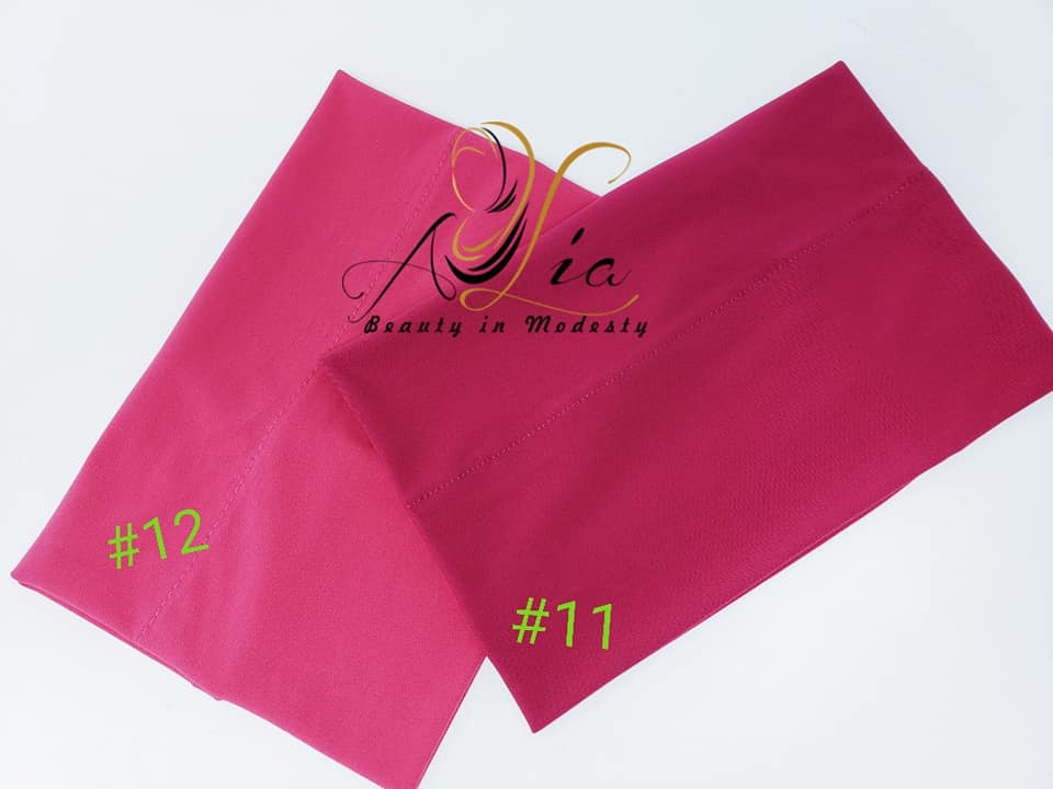 Dark Fuchsia/Fuchsia Lycra Headbands
