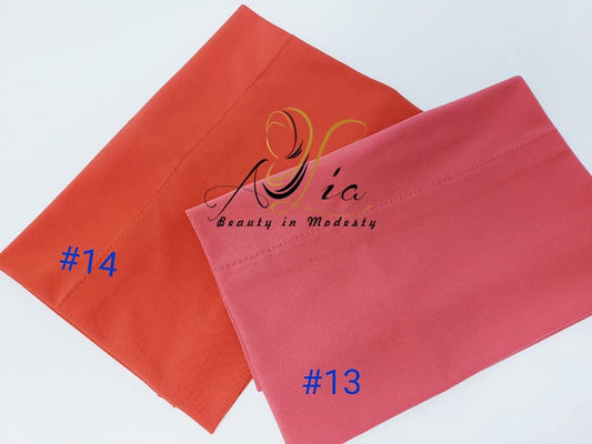 Orange/D Orange Lycra Headbands
