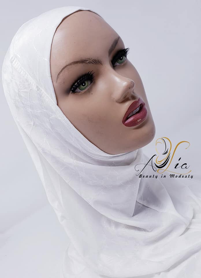 SABA Off White Jacquard LJ1P-8252