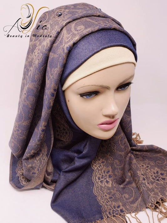 Stylish Cotton Pashmina Shawl