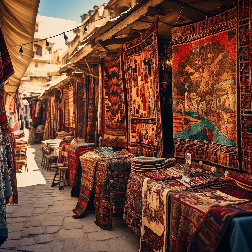 AL-SHARIQ Oriental Tapestry