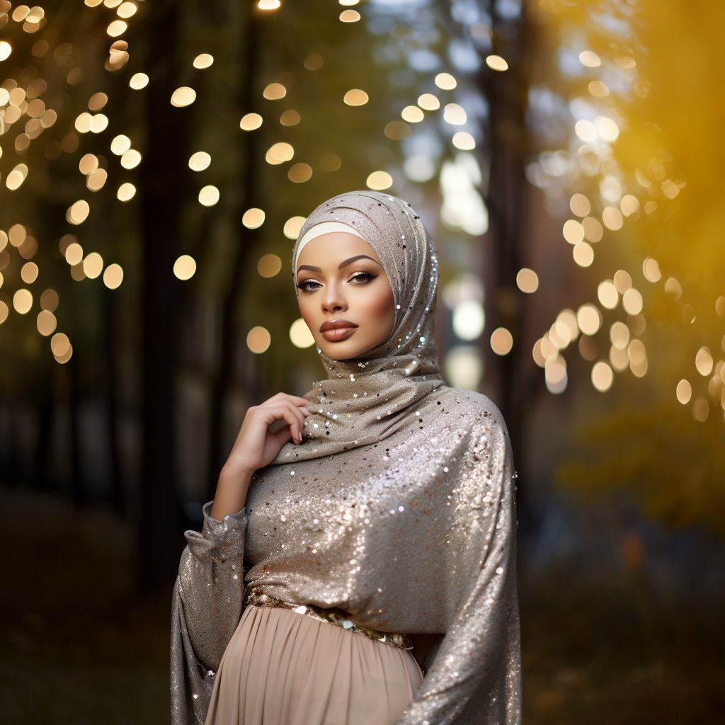 SANA Strass Lycra Hijabs