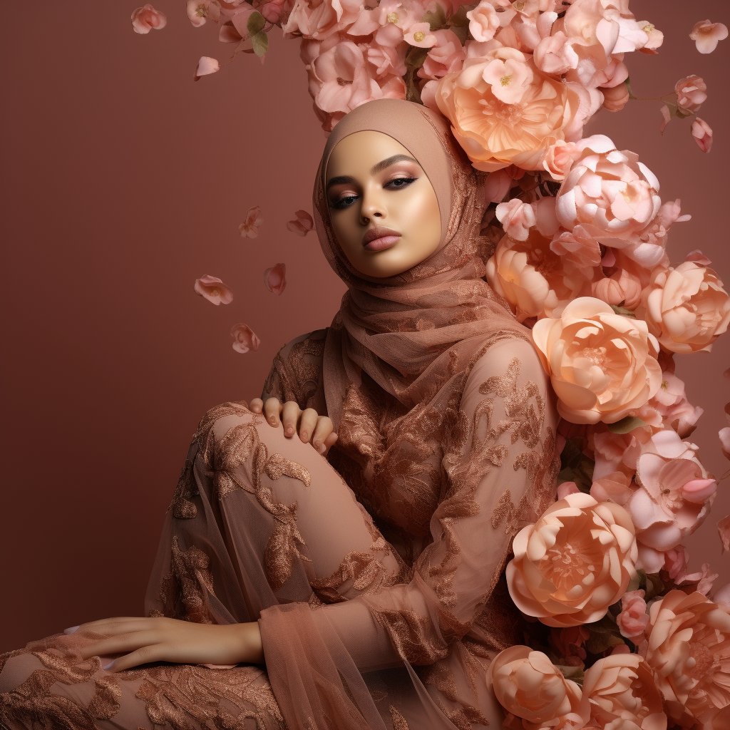 DANA Two Piece Lace Hijabs