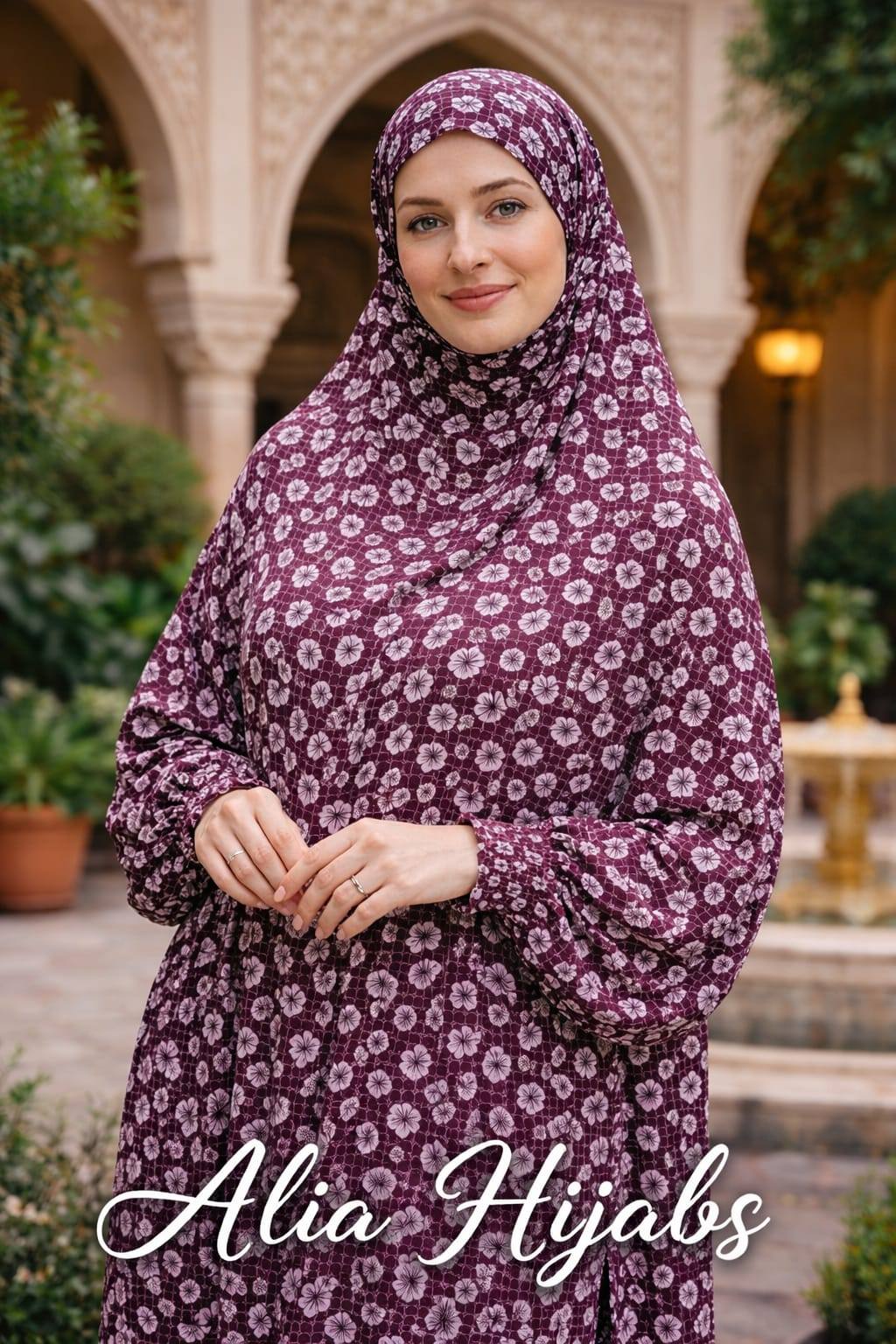 Jersey Lycra Women Prayer Clothes