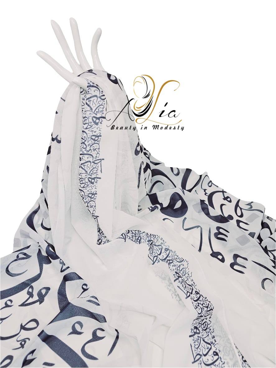 Arabic Letter Shawls