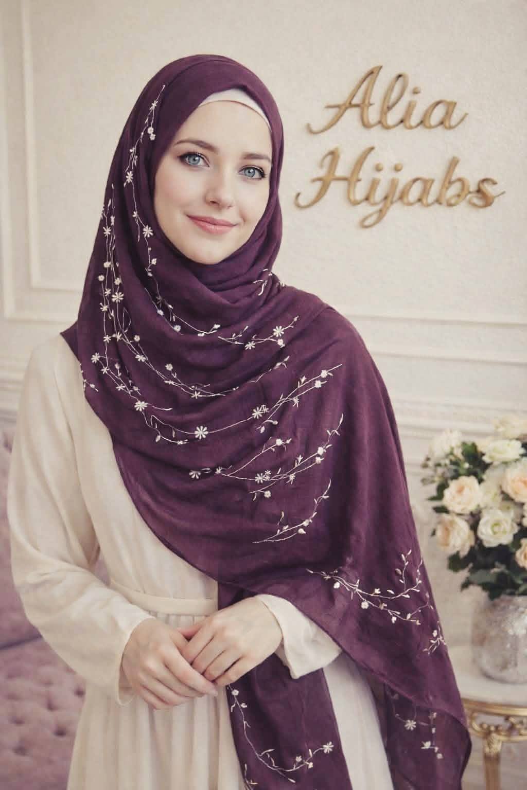 Embroidered Cotton Shawls