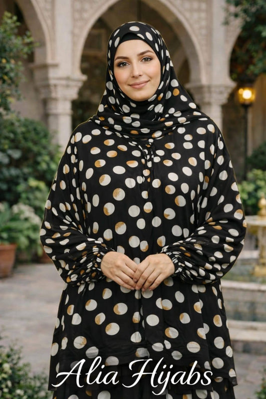 Green Turquoise / Black & Off White