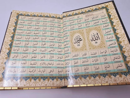 Large Size of Holy Kaaba Box, Quran Book, Prayer Rug & Prayer Beads