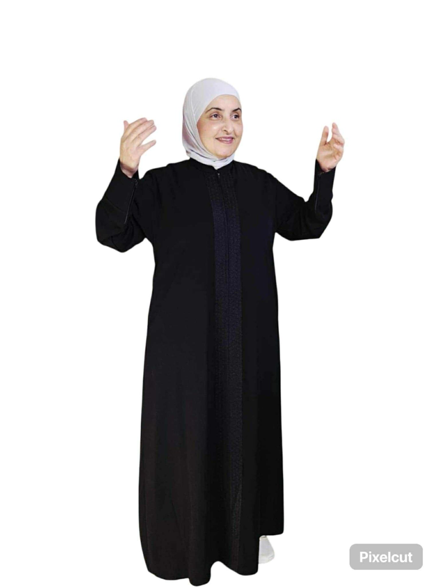 Ihram Woman's Black Galabiya