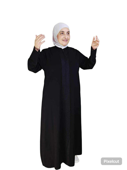 Ihram Woman's Black Galabiya