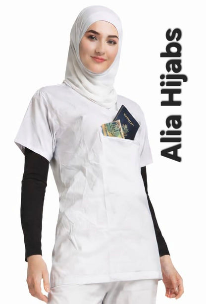 Ihram Woman's White T-Shirt