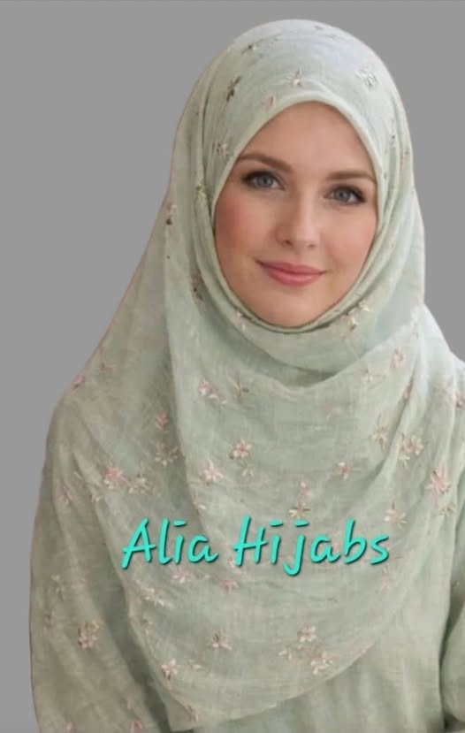 Green Jade/Pink Cotton Shawl 3977