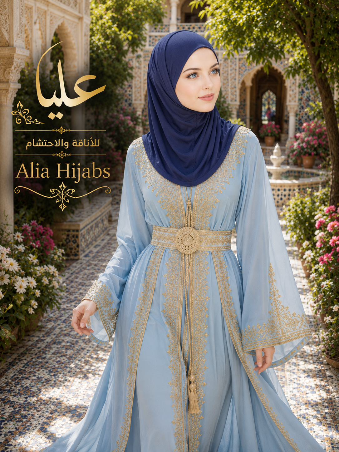 Layal Denim Blue LY2P-1545