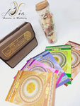 30 Juza Set Of Holy Quran In Mocha Leather Case